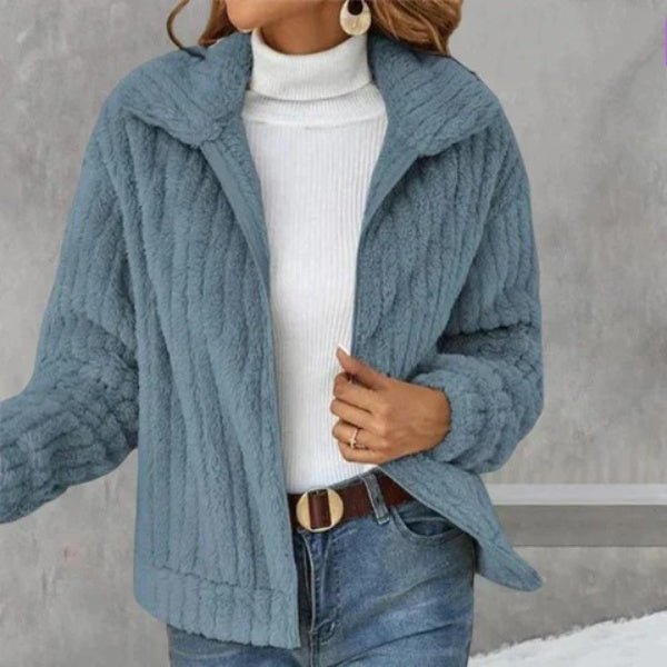Mandy™ | Stylowy Kardigan z Pluszu