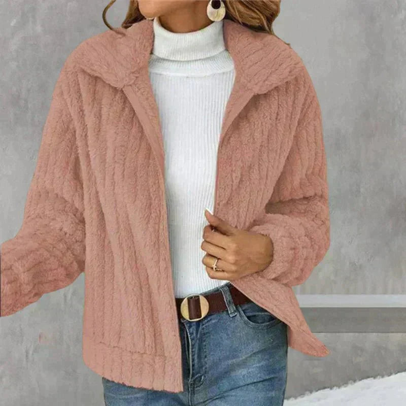 Mandy™ | Stylowy Kardigan z Pluszu