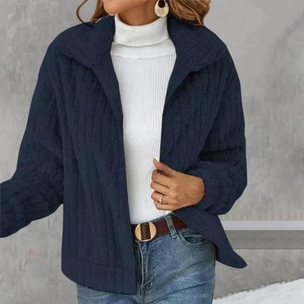 Mandy™ | Stylowy Kardigan z Pluszu